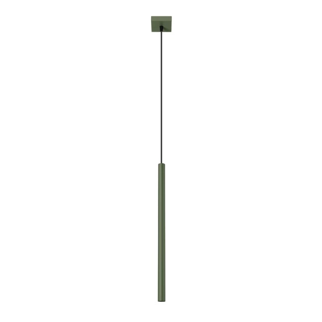 Suspension Vacu, vert, 1 lumière