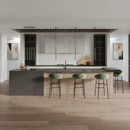 Suspension Vacu, vert, 1 lumière