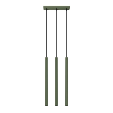 Suspension Vacu, vert, 3 lumières