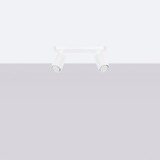 Spot mural Moto, blanc, 2...