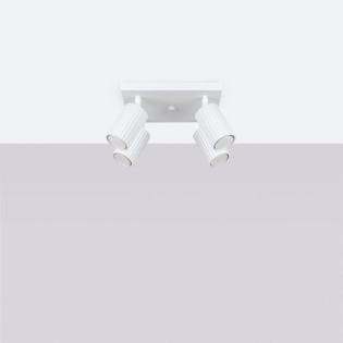 Plafonnier Moto, blanc, 4...