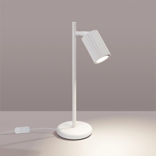 Lampe de table Moto, blanc