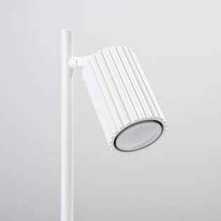 Lampe de table Moto, blanc