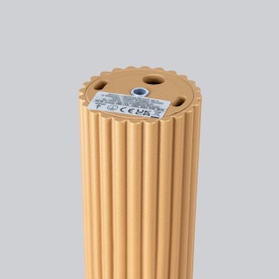 Spot en saillie Moto doré 40