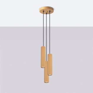 Suspension Moto doré, 3...