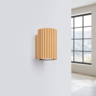 Applique murale Moto doré 10