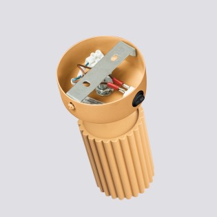 Applique murale Moto, doré avec interrupteur