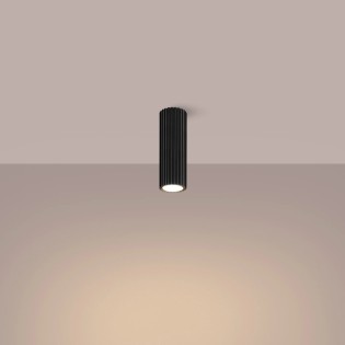 Spot en saillie Moto noir 20