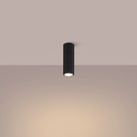 Spot en saillie Moto noir 20