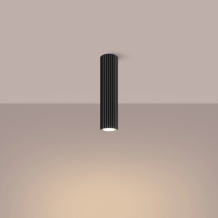 Spot en saillie Moto noir 30