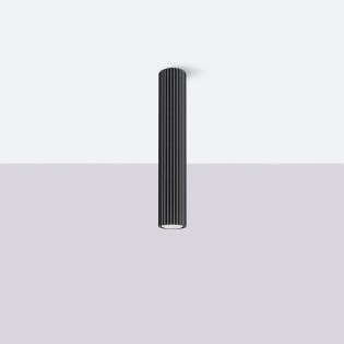 Spot en saillie Moto noir 40