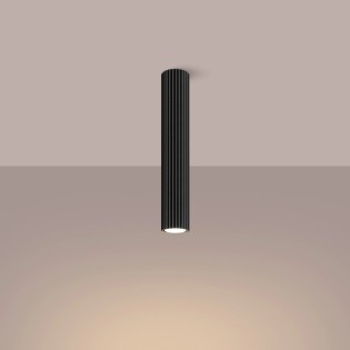 Spot en saillie Moto noir 40