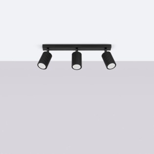 Spot mural Moto, noir, 3...