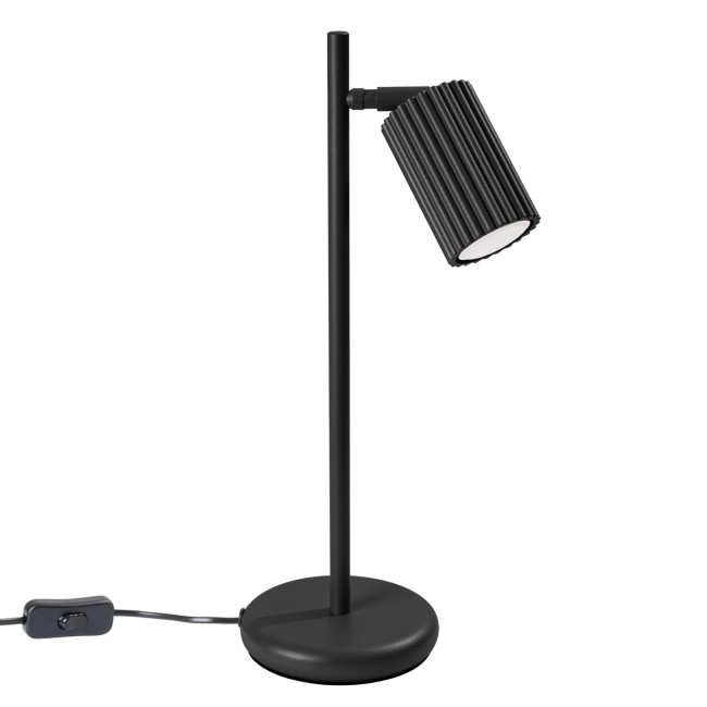 Lampe de table Moto, noir