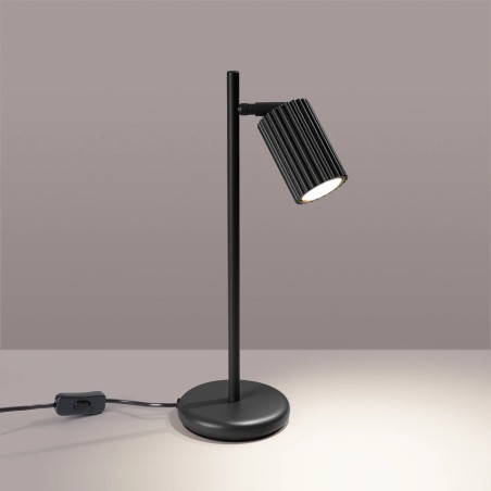 Lampe de table Moto, noir