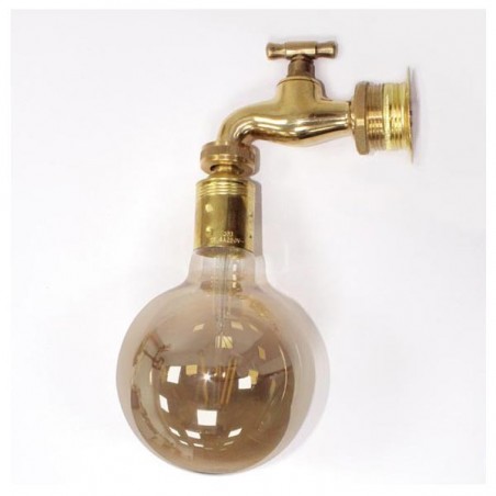 Aplique grifo dorado vintage
