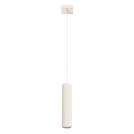 Suspension Moto beige, 1 source lumineuse