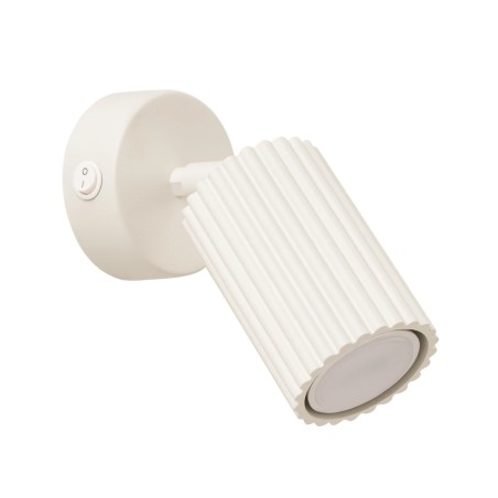 Applique murale Moto, beige avec interrupteur