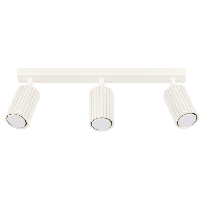 Spot mural Moto, beige, 3 lumières