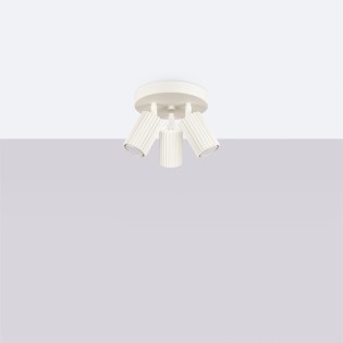 Plafonnier Moto, beige, 3...