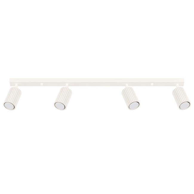 Spot mural Moto, beige, 4 lumières