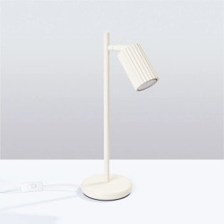 Lampe de table Moto, beige