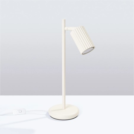 Lampe de table Moto, beige