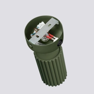 Applique murale Moto, vert avec interrupteur