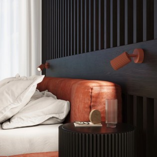 Applique murale Moto, rouge...