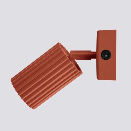 Applique murale Moto, rouge avec interrupteur