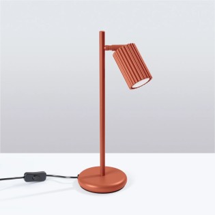 Lampe de table Moto, rouge