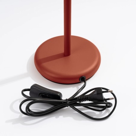 Lampe de table Moto, rouge
