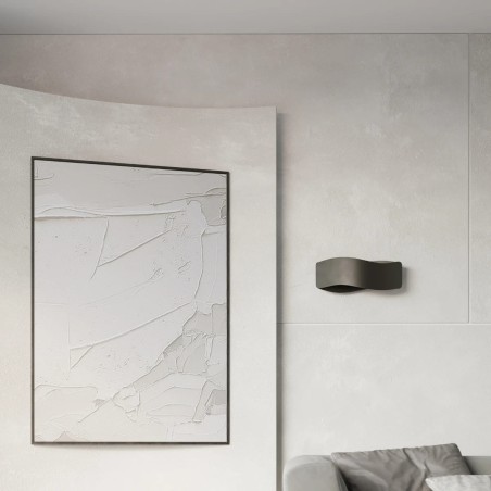 Applique murale Arsa, noir 30