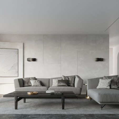 Applique murale Arsa, noir 40