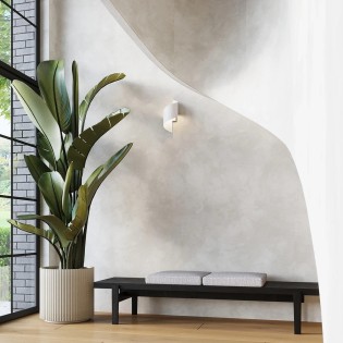 Applique murale Niri, blanc