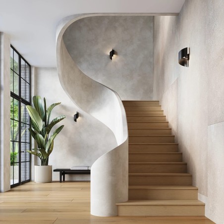 Applique murale Niri, noir