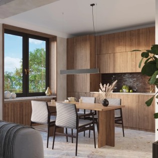 Suspension Saor, noir