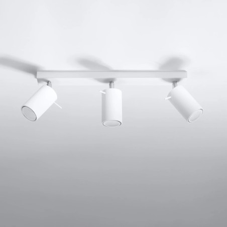 Spot barre Vinivi, blanc, 3 lumières