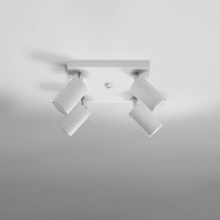 Plafonnier Vinivi, blanc, 4...