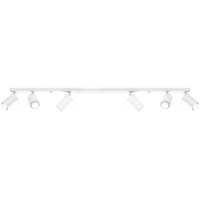 Spot barre Vinivi, blanc, 6 lumières