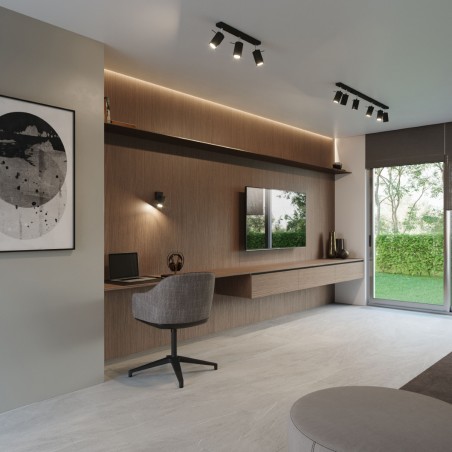 Applique murale Vinivi, noir