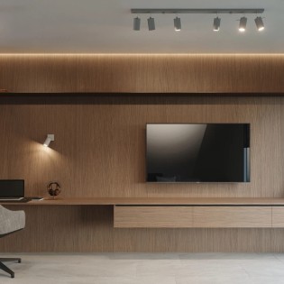 Spot barre Vinivi, gris, 6...