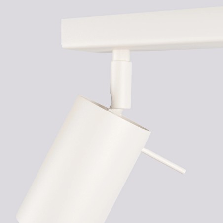 Spot barre Vinivi, beige, 3 lumières