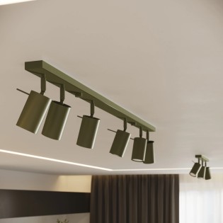 Spot barre Vinivi, vert, 6...