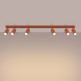 Vinivi, rouge, 6 lumières