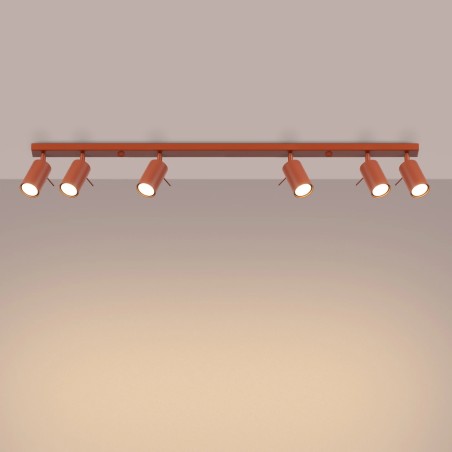 Vinivi, rouge, 6 lumières