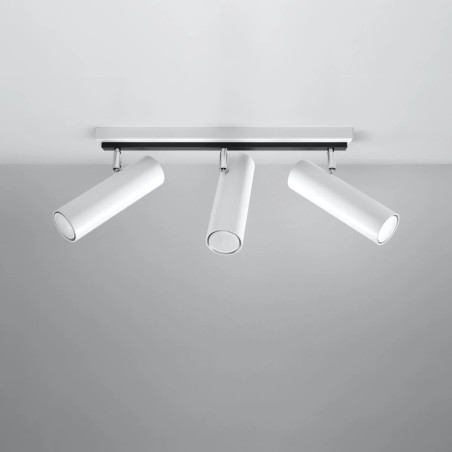 Barre lumineuse Zani, blanc, 3 spots