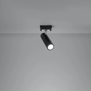 Spot Zani, noir, 1 lumière