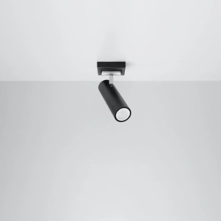 Spot Zani, noir, 1 lumière