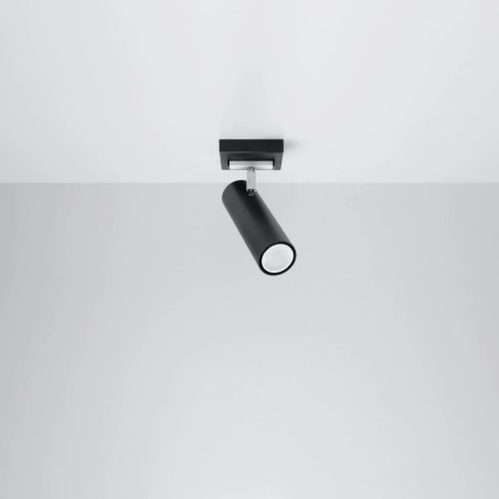 Spot Zani, noir, 1 lumière